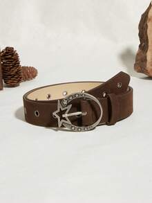 Coffee-colored Star Buckle
