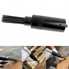 Air Needle Descaler Attachment Air Chisel Hammer Removes Paint & Rust - Black - View 5