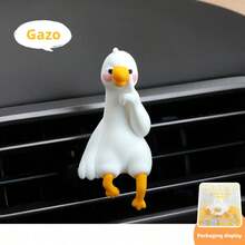 Đồ trang trí hình vịt dễ thương mới, hình vịt nằm, trang trí bảng điều khiển (kèm băng dính) dùng hàng ngày. - Nhiều màu - Xem 15