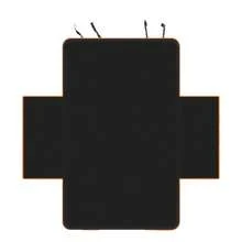 1pc Multifunctional Car Rear Seat/Trunk Mat, Pet Protector - one-size - View 7