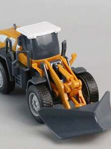 Miniature Excavator Roller Compressor Scale 1:50 With Friction XZ-1794 - Small - View 1