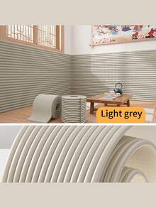 1pc W-Shaped Baby Bumper Guard, Decorative Protective Cushion For Nursery, Furniture Corners, Walls, Daycare, No Adhesive Required, Soft Foam For Baby