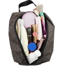 1 Waterproof Travel Toiletries Bag - Waterproof Cosmetic Storage Bag With Zipper Closure, Spacious Inner Layer Suitable For Cosmetics, Shampoo, Bath Products - Compact And Expandable Design, Side Pockets - Suitable For Travel, Outdoor Exploration, Gym, Daily Commuting - Suitable For Both Men And Women (Black/Gray), Essential For Fitness, Fashionable Appearance, Durable Material, First Choice For Frequent Travelers - Multicolor - View 2