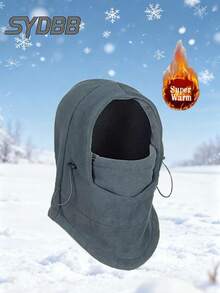 Adult Super Warm Winter Balaclava, Highly Adjustable Knitted Polyester Face Mask, Essential Outdoor Adventure Skiing Hiking Winter Gear - Multicolor - View 3