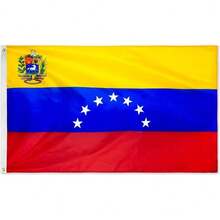 DANF 7 Stars  Flag 3ftx5ft Bolivarian Republic Of  Flags Polyester  3 X 5 Ft House Decor - Phong cách hình ảnh chính - Xem 1
