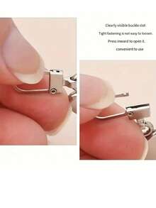 1/5pcs Heart-Shaped Multi-Purpose Metal Detachable Zipper Pulls Replacement Zipper Head Repair Kit, Suitable For Luggage, Handbags, Backpacks, Jackets - Multicolor - View 5