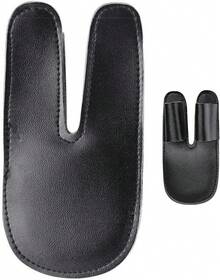 Genérico Protector De Dedos Béisbol para Batear |   Protector Finger Baseball Amortiguador PU |   Manga Acolchada Accesorios Deportivos Partidos |   Entrenamiento Práctica Juegos Captura Lanzamiento Cancha - 1 - Ver 2