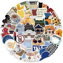 50pcs TV Series Stickers, TV Series Decorative Stickers, TV Series Peripheral Stickers, TV Series Gift Stickers, Graffiti Sticker Set, Art Stickers, Cartoon Stickers, Party Decoration Stickers, Party Gift Stickers, Vinyl Waterproof Stickers, Suitable For Water Bottles, Guitars, Luggage, Phone Cases, Laptops, Skateboards, Etc., Gift Stickers - Multicolor B - View 9