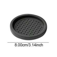 1 pièce Tapis de café antidérapant en silicone, tapis de rangement pour accessoires de machine à café, tapis de tassage de café, tampon de remplissage pour poignée de bar - Multicolore - Voir 13