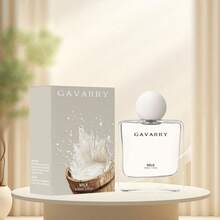 Coconut Milk Perfume - 1.7 Oz Alcohol-Free, Gavarry Women's Eau De Toilette - Silky Texture, A Blend Of Milk, Coconut, And Vanilla Notes - Sweet, Long-Lasting, And Layered | Elegant Design, Perfect For A Christmas Gift - 椰奶 - 查看 6
