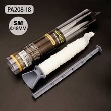 HIRISI PVA Net With Plunger, 5M Roll For Carp Fishing, 18/25/37mm Width, For Quick-Release Boilies Bait, PVA Bags & Feed Basket Accessories - White - View 9