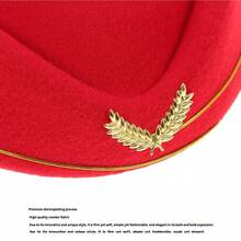 Women's Flight Attendant Clothing Accessories Flight Attendant Costume Flight Attendant Hat, Sunglasses, Scarf, Gloves - Multicolor - View 8