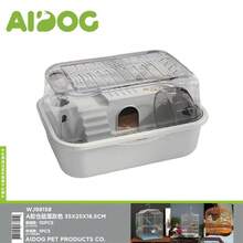 Extra Large Panoramic Transparent Hamster Villa, Hamster Cage, Multiple Colors Available - Grey - View 1