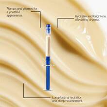 多肽胶原蛋白弹性精华霜 - 微分子抗皱紧致乳液，紧致提拉面部松弛肌肤，保湿抗衰老护理 - 白色 - 查看 3