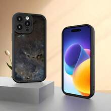 Garantizado para tu mano, funda de cielo estrellado, impresión UV, ligera, protección completa de 360 grados para iPhone 11 12 13 14 15 16 Pro Max XR X/XS 7 8 Plus, mejor producto - Negro - Ver 5