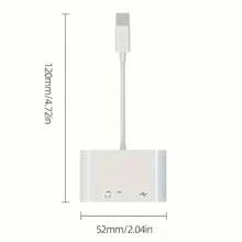 三合一 USB-C 转 Micro SD 卡读卡器适配器，兼容 iPad Pro 及更多 USB-C 设备 - 白色 - 查看 5