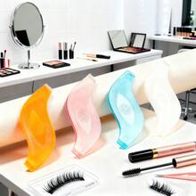 5支装超细睫毛梳和眉刷双头梳子睫毛整理分离器塑料化妆睫毛刷工具 - 彩色 - 查看 6