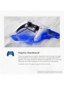 PlayStation Mando inalámbrico DualSense para PS5: respuesta háptica inmersiva, diseño futurista, compatible con PC y PS5. La mejor opción para periféricos de juego de alto rendimiento.
