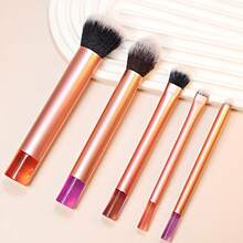 5pcs Makeup Brush Set: Contour Brush, Blush Brush, Eyeshadow Brush, Highlighter Brush, Precision Brush, Suitable For Beginners,Brush Set,Makeup Brush Kit,Make Up Brush Set,Make Up Set Complete,Makeup Brush Set,Complete Makeup Kit,Brush Kit,Brushes Makeup Set,Makeup Gift Set,Set
