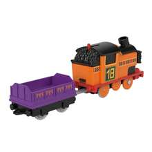 Mattel Thomas & Friends TrackMaster Motorized Toy Train Battery-Powered Engine Genuine Zinc Alloy Toy Train That Can Be Connected To Others Die-Cast Metal Toy Train For Preschool Kids Ages 3 Years And Up Pretend Play - Nia - View 4
