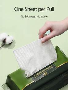 Amortals 70 piezas de toallitas faciales desechables de color blanco, toallas desmaquillantes de doble cara, súper absorbentes y elásticas, adecuadas para principiantes, maquilladores, regalos, citas, bodas, Navidad, Halloween, Acción de Gracias, graduación, cumpleaños, fiestas, playa, campamento, eventos al aire libre, decoraciones, cosplay de chica rosa, cosméticos de alta gama, fiestas de belleza - Blanco - Ver 8