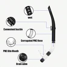 Professional Diving Mask, Anti-Fog 180° Snorkel Mask Diving Goggles, With Breathing Tube, Waterproof And Anti-Fog Deep Water Goggles Set Snorkeling Cave Diving Equipment For Underwater Activities Large Field Of View Diving Goggles, Deep Diving Mask Snorkel Set For Men And Women Adults,