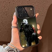 Funda de teléfono C-Corey T-Taylor para 17,16,15,14,13,12,11,Pro,Max,Plus,E, cubierta de TPU negra - Z1 - Ver 13