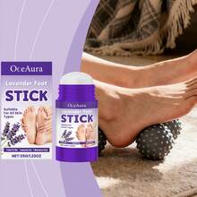 1pc 35g Lavender Foot Moisturizing Stick, Gentle, Refreshing, Hydrating, Convenient Foot Care, Softens Dry, Cracked Feet And Heels, Moisturizes And Nourishes Feet - Violet Purple - View 6