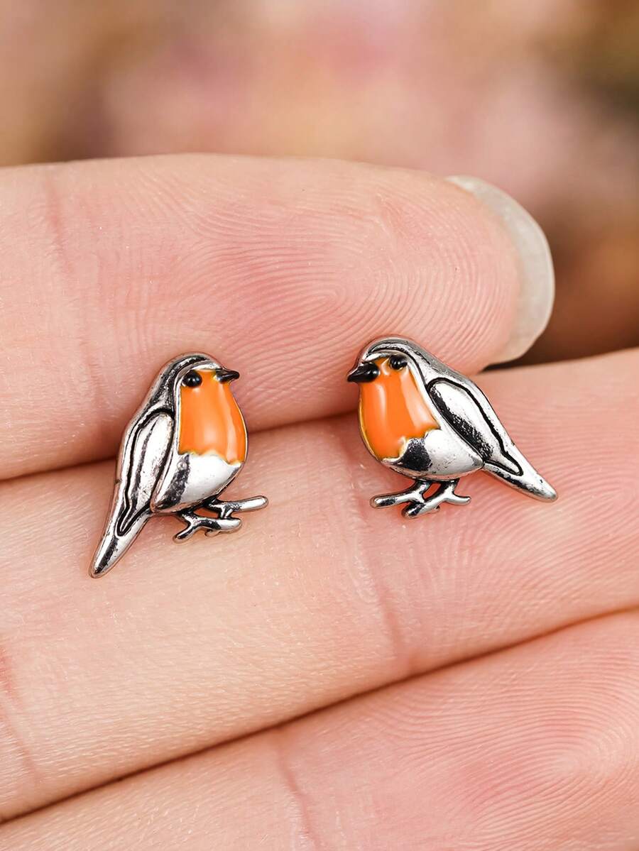 1 Pair Children's Pretty Earrings, Suitable For Daily Decoration, Party Jewelry, Birthday Gift - 1# - View 1