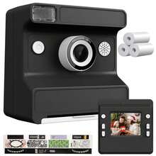 Instant Print Kids Camera, Supports Photo/Video Capture And Printing, 1080P HD Digital Camera, Portable Toy, Includes 3 Rolls Of Printing Paper, Great Christmas And Birthday Gift For 3-12 Year Old Boys And Girls. Also An Excellent Choice For World Cup, Valentine's Day, Wedding, Music Festival, Birthday And Party Gifts. - CA01 - View 15