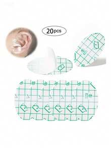 40/20pcs Baby Ear Protection Stickers, Keep Ears Dry, Prevent Water Entry During Bathing