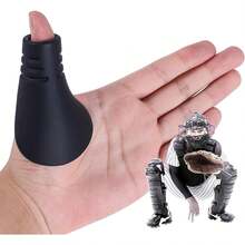 BOXOB Protector de Pulgar de Béisbol y Sóftbol, Silicona Escudo Protector Equipo Entrenamiento para Atrapar Accesorio Guante para Prevenir Lesiones en Las Manos y Picaduras - Talla Infantil - Ver 1