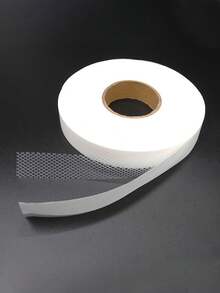 49.99米白色双面热熔胶带，防水热熔封边胶带，适用于DIY缝纫、窗帘和工艺品制作