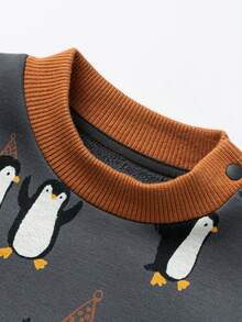 mini bala Kids Baby Fleece Sweatshirt Soft Skin-Friendly Warm Pullover Winter 2025