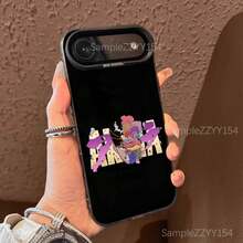 Funda de teléfono con diseño de anime AKIRA en color rojo y acabado mate negro compatible con modelos 17, 16, 15, 14, 13, 12, X, 8, Pro, Max, Plus, E, SE4, Air, Mini - z8 - Ver 7