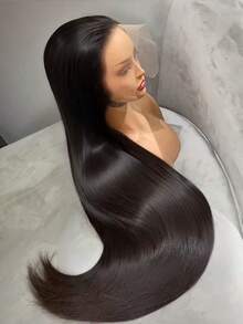 Uveous 40 42 Inch 13x4 Bone Straight Human Hair Wigs Hd Lace Wig  Human Hair 200% Density Bone Straight Lace Frontal Human Hair Wigs For Women  Human Hair Lace Front Wigs - SNatural - 查看 4