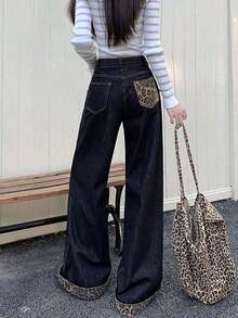Women Jeans - Black - View 2