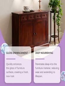 JUE FISH 家具抛光剂 - 喷雾蜡保养、除油、增亮、防水，适用于沙发、座椅、木制家具。减少磨损，延长使用寿命，快速提升家具表面光泽，打造清新焕新的外观。 - 彩色 - 查看 5