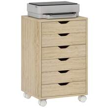 HOMCOM Filing Cabinets - Cor de carvalho - Ver 10