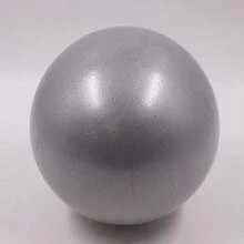 9.8-Inch/25cm Fitness Pilates Yoga Ball, Home Stability Training Equipment, Soft Exercise, Balance Enhancement, With Air Pump, Anti-Burst Matte Thickened Gym Ball