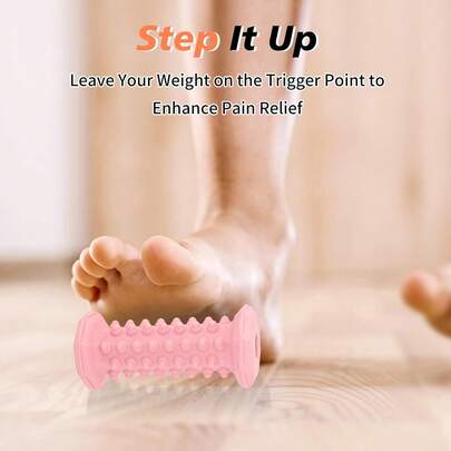 Yoga Roller Foot Massage Wheel, Foot Acupressure Relaxation Device, Foot Therapy Kneading Massager, Fitness Equipment