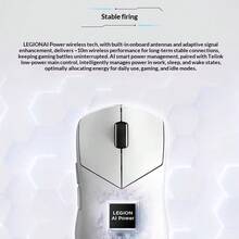 Lenovo M6X SE Gaming Mouse With Silky Smooth Feet, 8000 DPI Adjustment, Ergonomic Symmetrical Design, Tri-Mode Connectivity For Both Gaming And Office Use. - Black - View 5