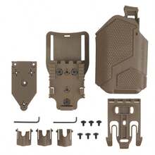 Tactical Universal Pistol Holster Lightweight Load Bearing QLS Holster For Military Airsoft SIG,K, FNS, And 150 Other Types