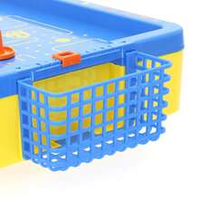 Color Baby Air hockey de sobremesa de , 42x23x8 cm, plástico resistente, 2 palas, 2 discos, 2 jugadores, juegos de mesa, juguetes para niños, diversión en familia, mayores 6 años ✅ Entrega 24/48h a España (península) - Multicolor - Ver 5