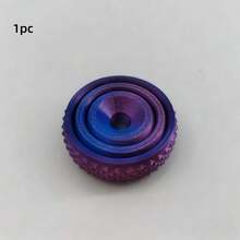 1pc 3D Texture Touch Stress Relief Ring - Popular Small Item For Fingertip Stress Relief With Portable EDC, 3D Portable Toy, Rotating Gyroscope, Adult Stress Relief Hand Play Wonder, Essential Gift For Festivals - Multicolor - View 12