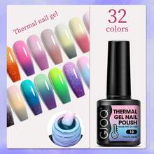 GJOQ 6PCS Cat Eye Gel Nail Polish 7ml 0.24 Ounce Latest Version Luminous Color Changing Suitable For LED Lamp Curing Free Magnet Stick Tear Resistant Smooth Shiny Bright 28 Days No Peeling Perfect For Home Parties Dances Must Have  Shiny Gold Color Ideal Gift For Christmas New Year To Family - 貓眼02 - 查看 8
