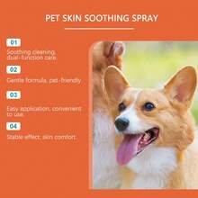 Pet Skin Care Spray, Gentle Daily Cleansing And Soothing Skin Care Spray