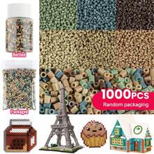 1000颗/2000颗 - 2.6毫米袋装/瓶装拼豆套装，3D像素拼豆，适用于手工工艺品装饰DIY拼图制作，圣诞节、生日、万圣节派对礼物，多色拼豆补充装 - 拼豆豆 - 查看 1