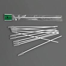 Escova de Limpeza de Garrafa e Canudo de Aço Inoxidável de 17,5 cm/6,88 pol., Escova de Cerdas Macias em Espiral para Limpeza de Pequenos Furos e Frestas