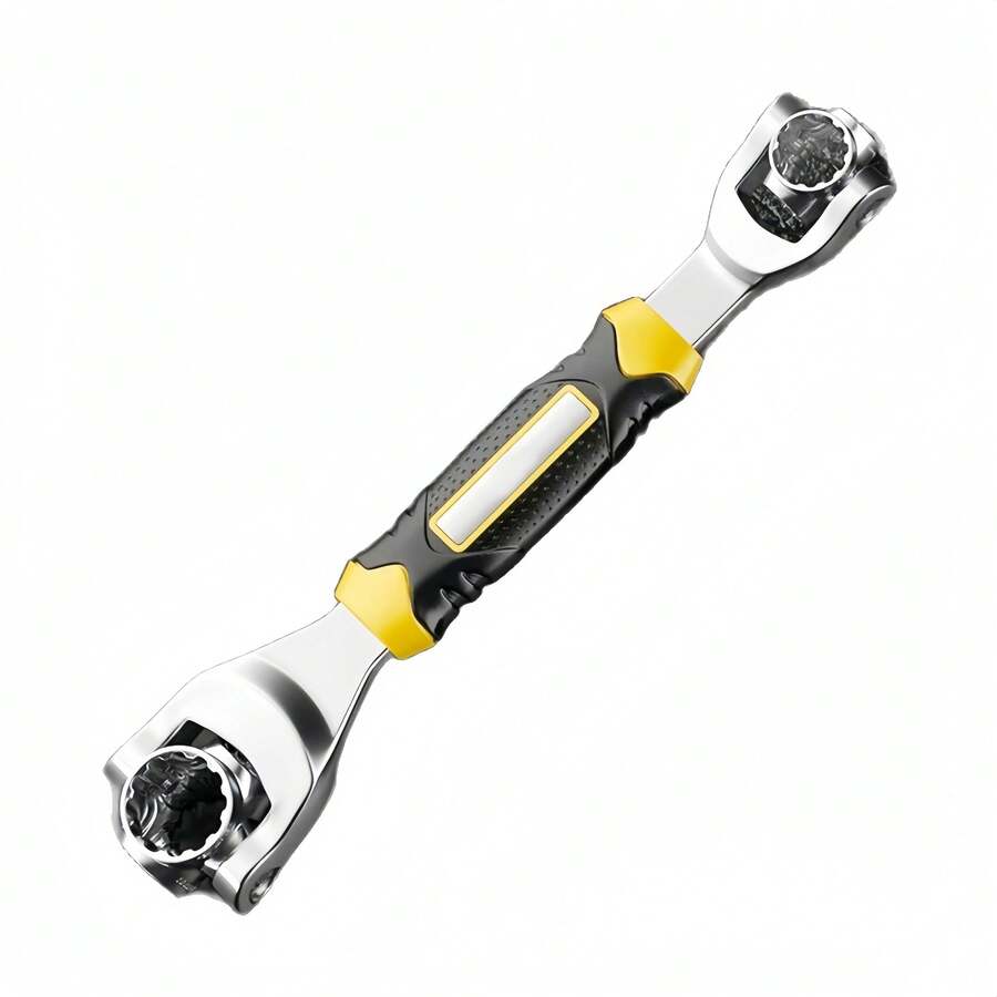 Universal Wrench 52 In 1 Socket Wrench Tool With Multifunction 360 Degree Rotating Head, Spanner Tool For Home And Car Repair - Black - View 1
